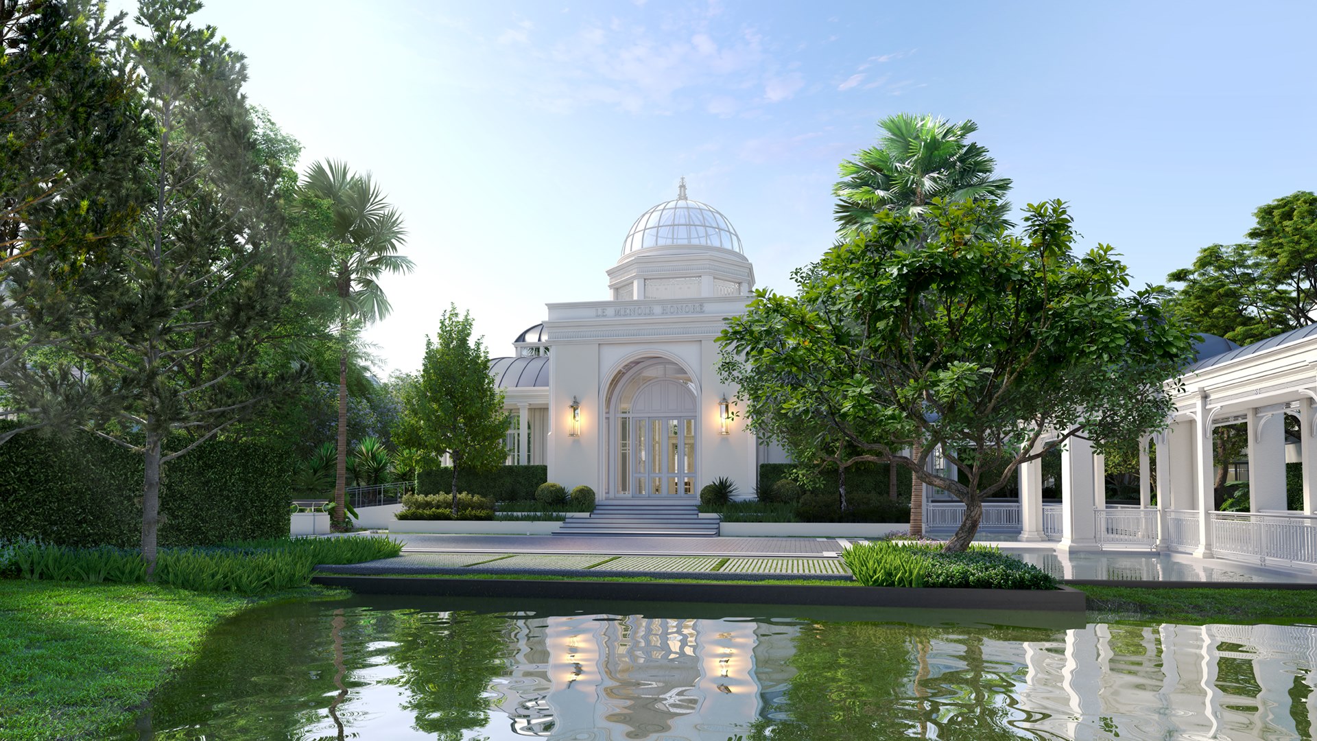 คฤหาสน์หรู NANTAWAN POOL VILLA พระราม9 กรุงเทพกรีฑาตัดใหม่ (นันทวัน) จาก LH